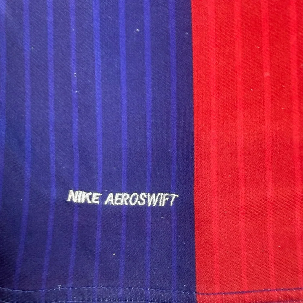 Nike FC Barcelona 2016-17 Home Jersey Qatar Airways Aeroswift Mens Medium‎ M
